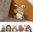 thumbnail image 3 of piezas de mini decoraciones para el hogar, puerta de hadas de madera, puerta de cuento de hadas, decoración de puerta, adornos artesanales, B, 3 of 6