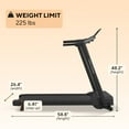 thumbnail image 4 of ProForm Sport Smart Treadmill with a 5" LCD Display & Device Shelf, 0-10 MPH, 10 % Incline, CoreShox™ Cushioning, SmartAdjust™ Technology, & Powered by iFIT, 4 of 13