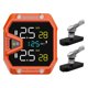 thumbnail image 2 of Motocicleta TPMS Monitoreo La Presión Del Neumático Pantalla Tiempo LCD (interna) Naranja, 2 of 9