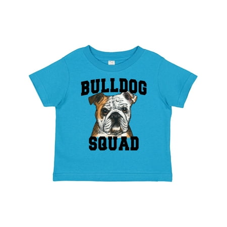 

Inktastic Dog Bulldog Squad Gift Toddler Boy or Toddler Girl T-Shirt