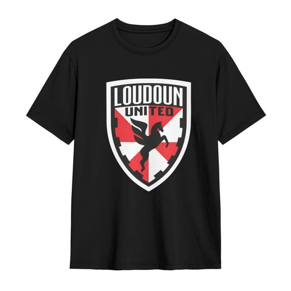 Loudoun United Fc T-Shirt Casual Tee Shirts For Men Women