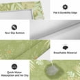 thumbnail image 5 of Sage Green Leaves Outdoor Rug 4x6 Ft, Non Slip Washable Area Rug, Summer Botanical Pastoral Patio Rugs Carpet Runner, Large Floor Mat for Indoor/Outdoor Deck Porch Camping, 5 of 8