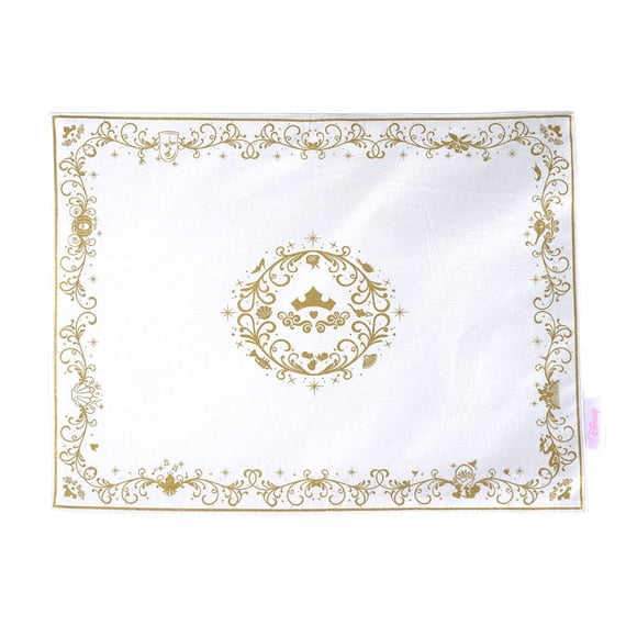 Juego de manteles individuales para cenar con forma de princesa Disney, 4 piezas, siete veces seis