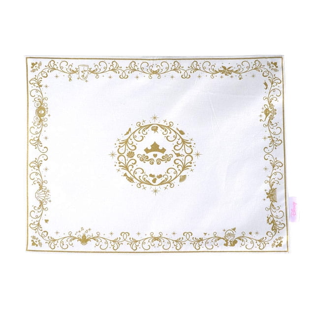 Juego de manteles individuales para cenar con forma de princesa Disney, 4 piezas, siete veces seis