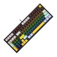 thumbnail image 4 of Compact 98Keys Mechanical Gaming Keyboard with LED Backlight, Ergonomic Keyboard for PC Gamer Office Wired Keyboard, 4 of 10