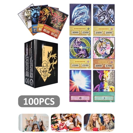 100pcs YuGiOh Card Box 2.5 x 3.5in Yu-Gi-Oh Cards w/Exquisite Patterns ...
