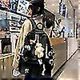 thumbnail image 3 of Aesthetic backpack, preppy backpack, kawaii backpack, cute backpack with accessories (black), 3 of 4