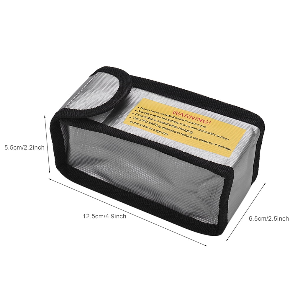 Explosion-proof Lipo Battery Bag Firepoof Waterproof Bag for Charge&Storage A3B4