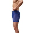 thumbnail image 5 of Men's Sexy Hollow Boxer Shorts Lingerie Lounge Boxers Underwear Pajamas, 5 of 5