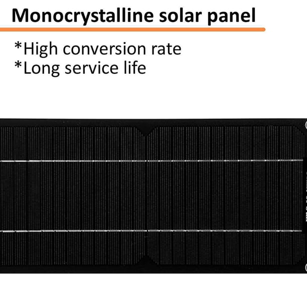 Ventilador 20W 12V Kit de ventilador de panel solar Ventilador de enfriamiento de escape doble impermeable para cobertizos Likrtyny Para estrenar
