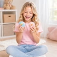 thumbnail image 6 of Crunchy Block Ball Squishy Toy Random Color, Stress Relief Fidget Toy with Decorations, Clear Squeeze Sensory Ball for Desk Decor Office Classroom, Gift for Sensory Seekers Teens, 6 of 8