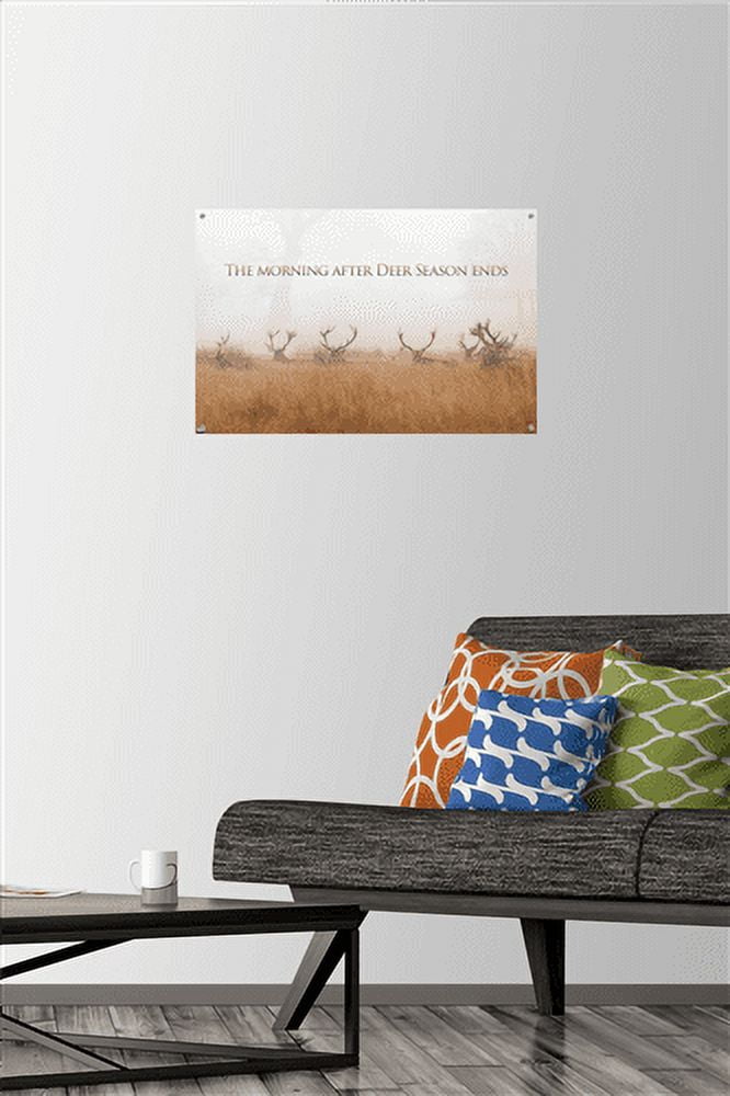 Hunting - The Day After Wall Poster with Push Pins, 14.725" x 22.375"