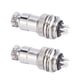 thumbnail image 4 of Conector De Cable De Aviación, Carcasa De aleación De Zinc, 2 Piezas, Enchufe De Larga Duración, Conector De Aviación Anticorrosión De 0,8 Pulgadas Para Equipos Mecánicos, 4 of 7