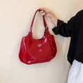 thumbnail image 4 of Bolso Hobo para Mujer Piel Sintética Color Sólido Viajes, 4 of 9