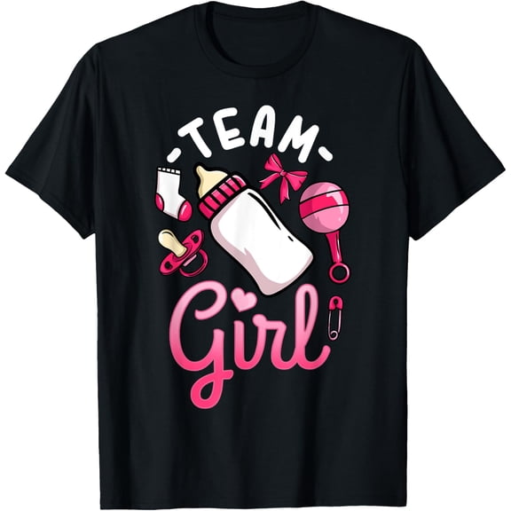 Gender Reveal Party Team Girl T-Shirt