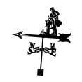 thumbnail image 2 of jicheng Metal Weathervane Decorative Iron Art Ornament for Outdoor Yard Garden Decor Helmsman, 2 of 9