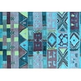 thumbnail image 1 of Ahgly Company Indoor Rectangle Oriental Light Blue Industrial Area Rugs, 5' x 8', 1 of 4