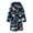Navy#, variant on TMOYZQ Unisex Toddler Baby Soft Warm Flannel Hooded Bathrobe Cute Print Kids Plush Robes with Belt Housecoat Sleepwear Dressing Gown for Boys Girls Gifts