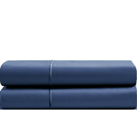 Luxury 100% Egyptian Cotton 800 Thread Count Set of 2 Standard Pillowcases - Dark Denim