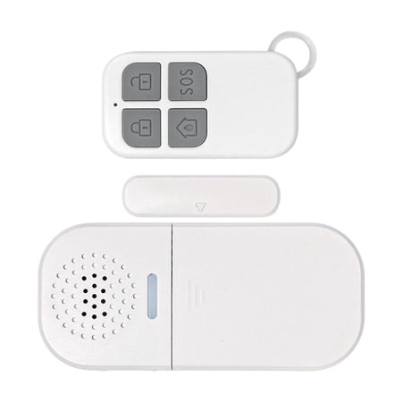 LAIQIEN Intelligent Magnetic Sensors Alarm With Adjustable Remote Control 130dB Alert For Door Window Safety Elderly Kids Use
