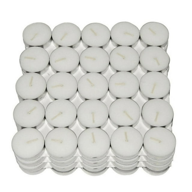 Tea Lights,100Pcs Tealight Candles Smokeless Tea Light Candles Smokeless Tea Light Candles Enhanced Features