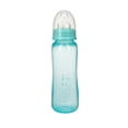 thumbnail image 4 of Botella teñida con cuello estándar Nuby, 8 oz, 3 meses o más, paquete individual de 1, los colores pueden variar, 4 of 5