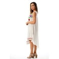 thumbnail image 2 of Riviera Sun Sleeveless Umbrella Dresses for Women (White, 2X), 2 of 3