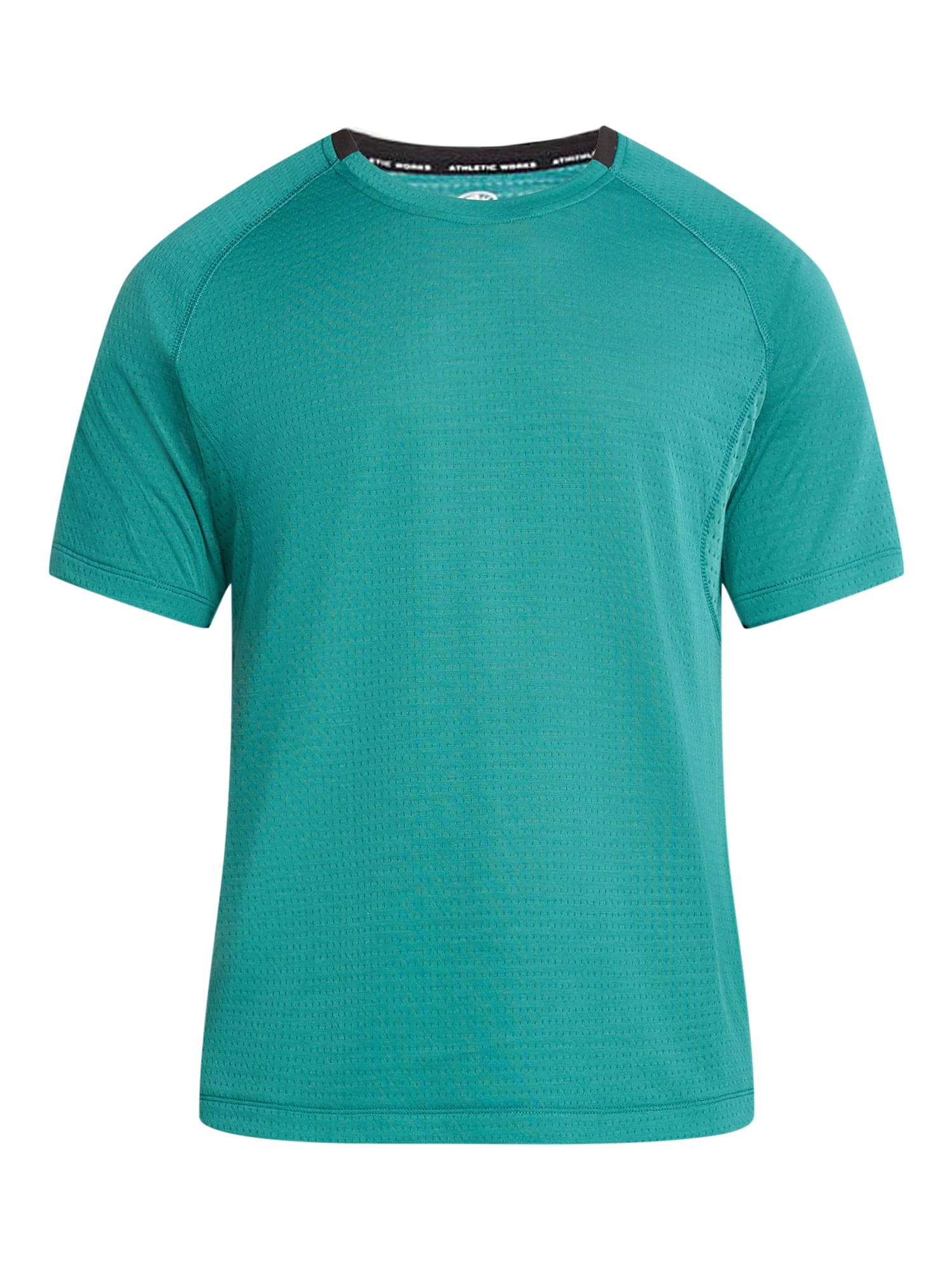 Athletic Works Men's and Big Men's Mixed Media Tee, Sizes XS-5XL