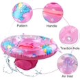 thumbnail image 3 of Anillo de natación para niños, Anillo de natación inflable para niños, Anillo de natación para bebés, Anillo de natación para bebés, Anillo de natación para bebés, Anillo de natación inflable, Anillo de natación para bebés (Rosa) brillar Rojo Verde, 3 of 5