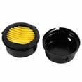 thumbnail image 3 of Bgsha 2pc Air Compressor Metal Filter Intake Filter Noise Muffler Silencer 1/2\"PT 20mm, 3 of 10