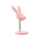 thumbnail image 1 of Cateissary Soporte para teléfono móvil de escritorio, soporte Universal de animales encantadores de dibujos animados, soporte estirable para Electrónica Rosado, 1 of 6