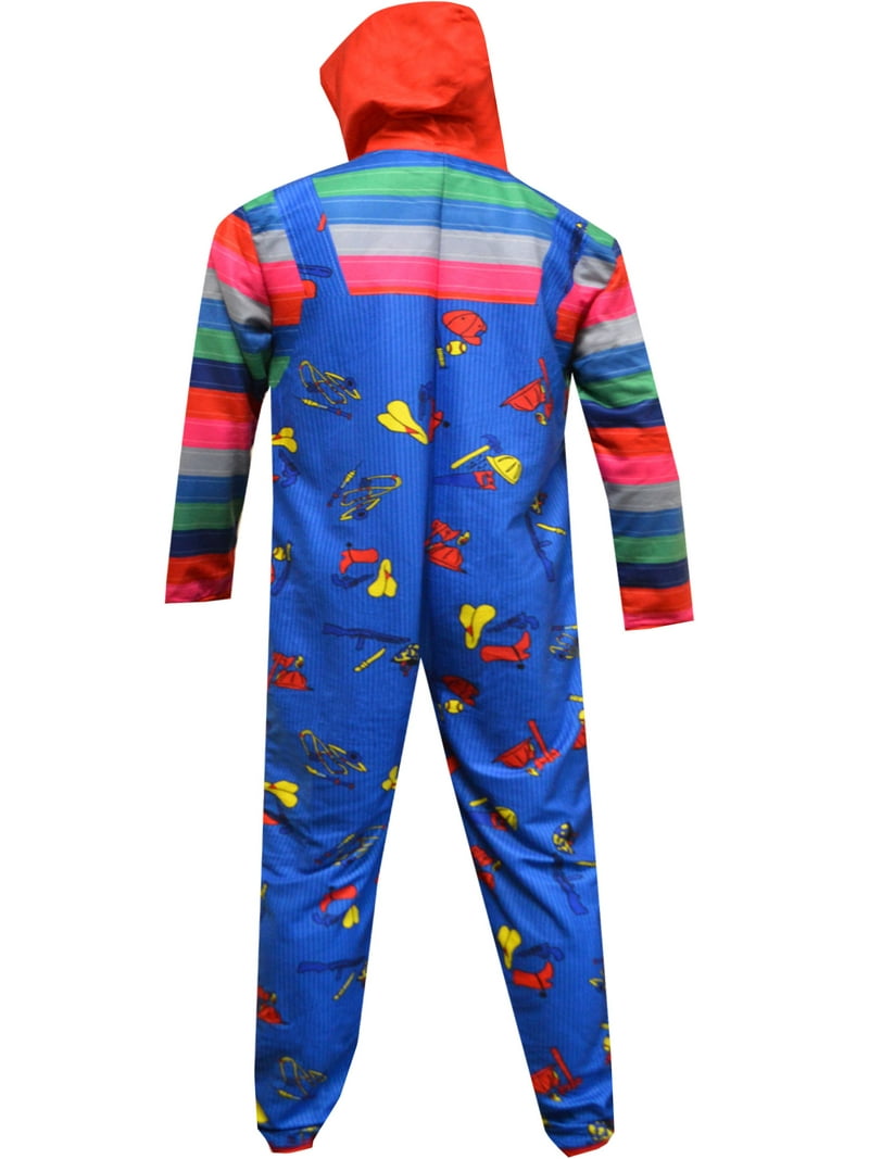 BioWorld Merchandising Mens Chucky Child's Play Adult Union Suit