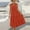Orange#02, variant on Yteetum Dresses for Women Summer Sleeveless V Neck A Line Tiered Flowy Mini Dress Casual Solid Loose Lightweight Comfy Travel Vactaion Dresses