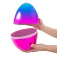 thumbnail image 2 of 2 Tone Humoungous Metallic Easter Egg - Party Supplies - 1 Piece, 2 of 2