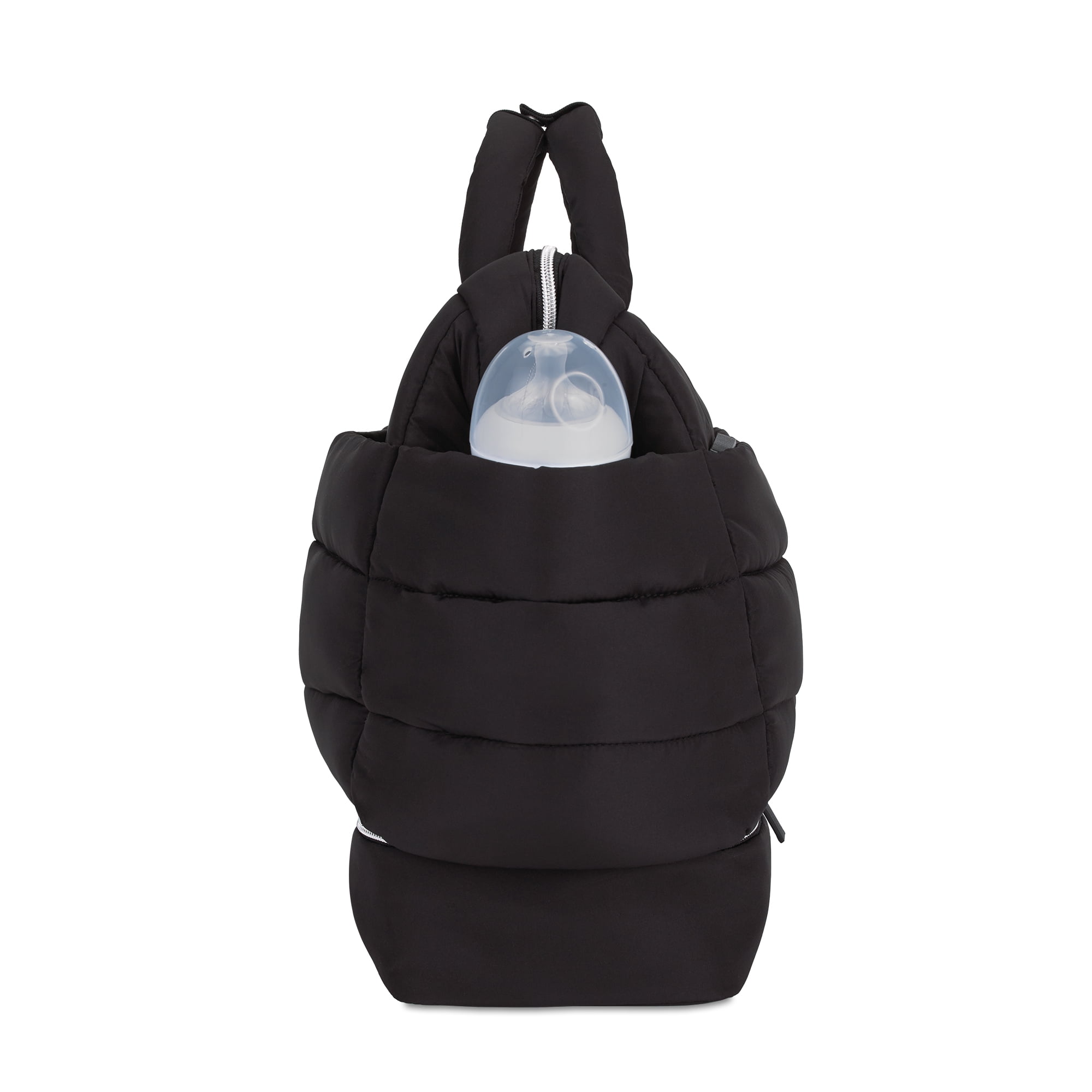 Bananafish Studio Weekender Diaper Bag, Black, Unisex, Infant, Toddler