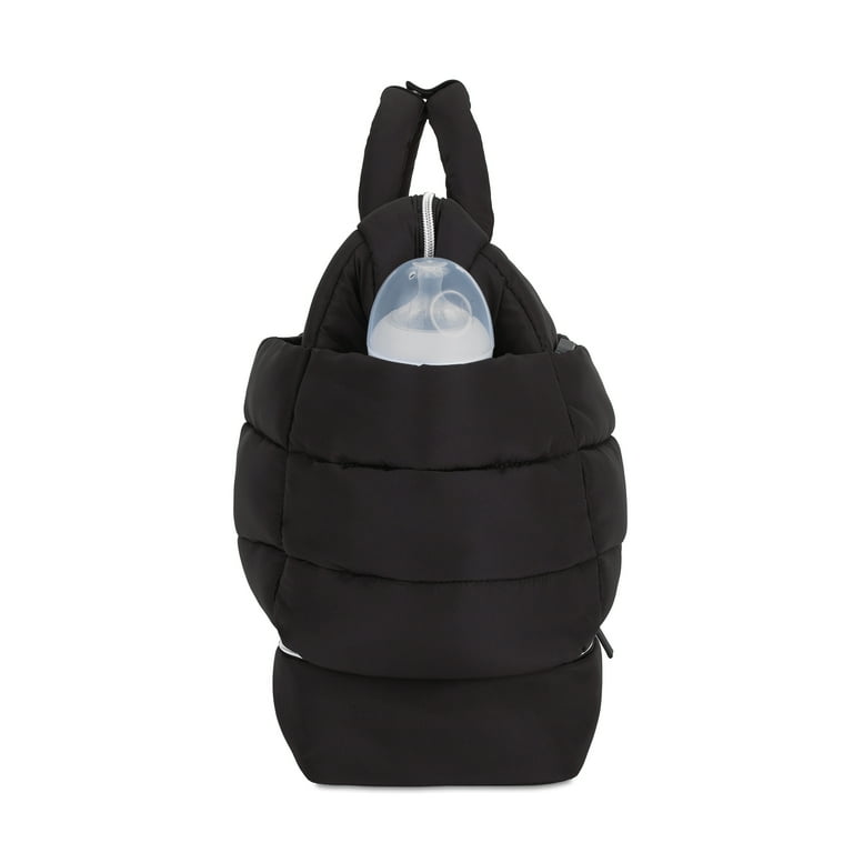 Bananafish Studio Weekender Diaper Bag, Black, Unisex, Infant