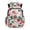 Strawberry Floral Print, variant on CHAQLIN Tie Dye Leopard Print Book Bag with Multi-Pocket, Multiple Compartments Adjustable Shoulder Strap 17 Inch Toddler Bookbag for Travel School