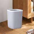 thumbnail image 7 of Coorders Bathroom Trash Can Small Garbage Can Plastic Wastebasket Trash For Toilet Office Bedroom Living Room With Pressure Ring, 7 of 7
