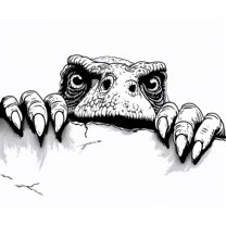 Peeking Dino Car Sticker. Adorable Dinosaur Vinyl Decal for Car Windows, Bumper, Laptop, Tablet, and More. Waterproof, Durable, and Fade Resistant. Fun Jurassic Themed Auto Decoration.