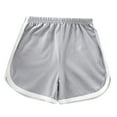 thumbnail image 1 of YOUSNH Baby Girls Boys Solid Spring Summer Shorts Clothes Shorts for Kids Grey 18-24 Months, 1 of 3