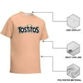 thumbnail image 4 of Tostitos T-Shirt for Boys Girls, Kids Novelty Crew Neck Tops, Lightweight Short Sleeve Tee, XS-XL, 4 of 9