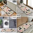 thumbnail image 6 of Dachshund and Flower Kitchen Rug Mat,Kitchen Runner Rugs Non Skid Washable,Decorative Kitchen Floor Mats for Kitchen,Sink,Laundry,17"x47.2", 6 of 7