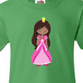 thumbnail image 4 of Inktastic African American Princess In Pink Dress Youth T-Shirt, 4 of 5