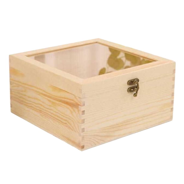 Caja de regalo de San Valentín con flores eternas y tapa, flores preservadas decorativas. 23x23x12cm