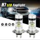 thumbnail image 2 of 2pcs H7 LED Headlight Replace Fog Light Kit Super Bright 6000K White Bulbs High Low Beam 100W IP65 Waterproof Headlight Car Part, 2 of 5