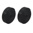 thumbnail image 1 of 2X Negro 10 Yardas Cinta de Nylon Correa Multiusa Faja (25 mm) de Ancho, 1 of 8