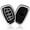 black sliver, variant on OFFCURVE Car Key Fob Cover for Hyundai, Special TPU Key Fob Case Holder for Hyundai Elantra Tucson Sonata Elantra GT Ioniq 4 Buttons Smart Key Protector, Black