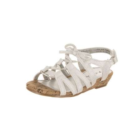- Girls Katie Metallic Open Toe Slingback Sandals