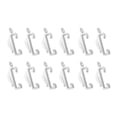 thumbnail image 1 of Yuarrent Ganchos de riel de cortina de 50 piezas, herramientas de deslizamiento de fijación para el hogar, ganchos de pista de cortinas de ventana de Tratamientos de ventanas Yuarrent HA062295-00, 1 of 6
