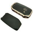 thumbnail image 4 of Para Kia Key Fob Cover Keyless Remote Smart Key Shell Con Llavero Apto Para Kia Ceed Cerato Forte Niro Seltos Sorento Soul Sportage Telluride (Negro), 4 of 4